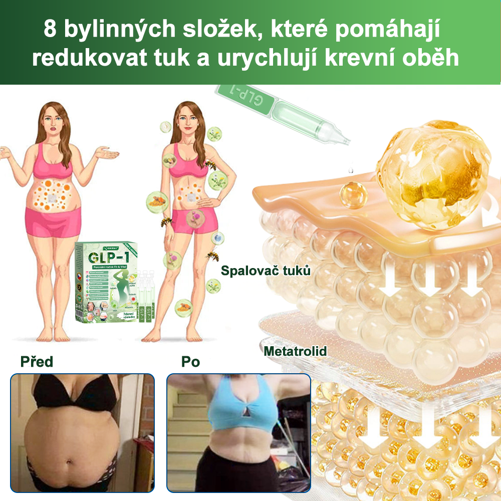 🧑‍⚕️🧑‍⚕️DOOEKA® GLP-1 8 v 1 Fit & Vital perorální roztok – jednou denně, viditelné změny za 7 dní / při obezitě, kardiovaskulárním zdraví, cukrovce, spánkové apnoi, zdraví střev, kloubních potížích a mnoha dalších stavech