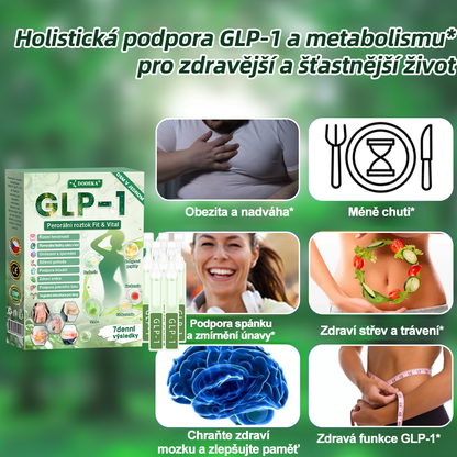 🧑‍⚕️🧑‍⚕️DOOEKA® GLP-1 8 v 1 Fit & Vital perorální roztok – jednou denně, viditelné změny za 7 dní / při obezitě, kardiovaskulárním zdraví, cukrovce, spánkové apnoi, zdraví střev, kloubních potížích a mnoha dalších stavech