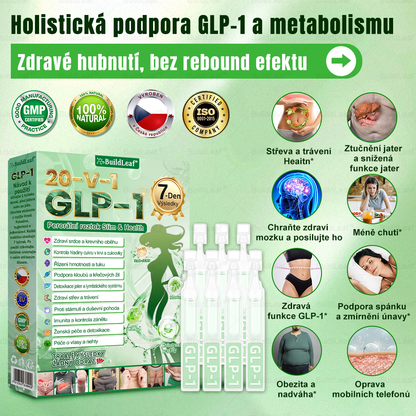 🏆Oficiální obchod | BuildLeaf® GLP-1 20-v-1 Slim & Zdraví orální roztok 💧 (1× denně, výsledky za 7 dní). Obsahuje 100 mld. CFU probiotik ✅ Podporuje hubnutí, zdraví srdce, trávení i energii.