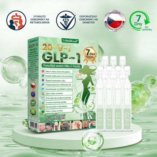 🏆Oficiální obchod | BuildLeaf® GLP-1 20-v-1 Slim & Zdraví orální roztok 💧 (1× denně, výsledky za 7 dní). Obsahuje 100 mld. CFU probiotik ✅ Podporuje hubnutí, zdraví srdce, trávení i energii.